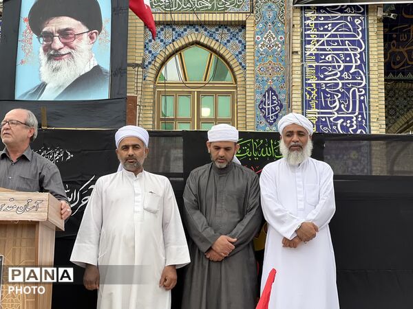 بیعت مردم جزیره قشم با آیت‌الله سید مجتبی حسینی خامنه‌ای 