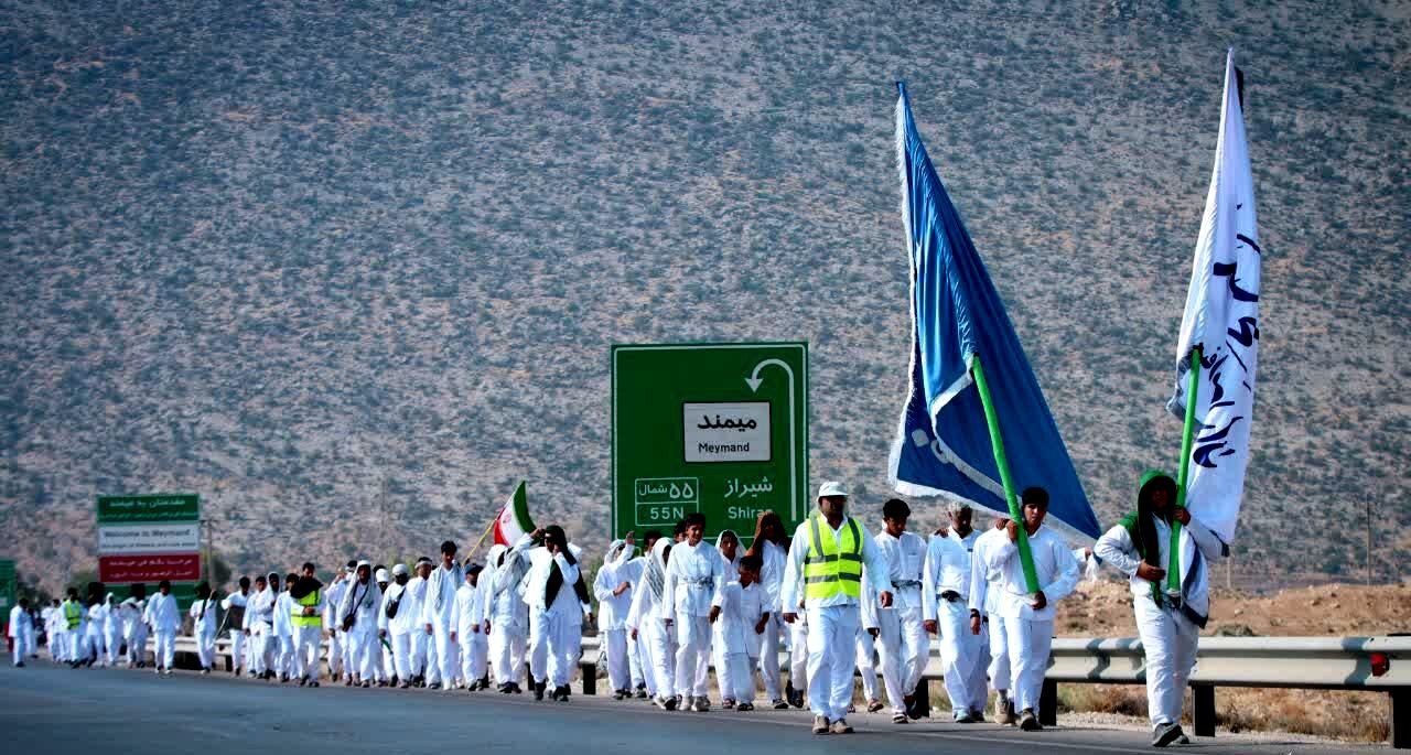 پانزدهمین مراسم پیاده‌روی شاهچراغ (ع)
