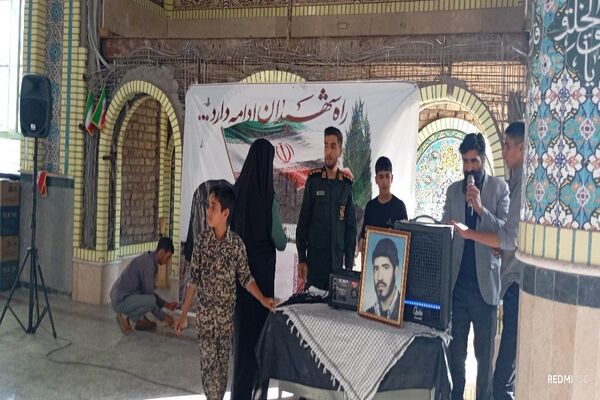 مراسم بزرگداشت و گرامیداشت یاد و خاطره دو تن از شهدای شهر بار نیشابور