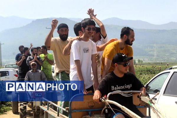 جشنواره فرهنگی و ورزشی بازی‌های شالیزاری در گلوگاه 