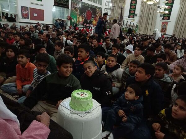 جشن ولادت امام قائم در روستای نقاب خلیل آباد