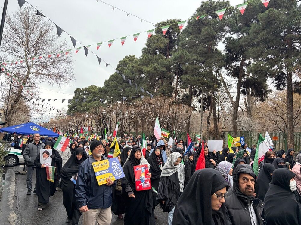 حضور پرشور مردم کرج در راهپیمایی روز قدس