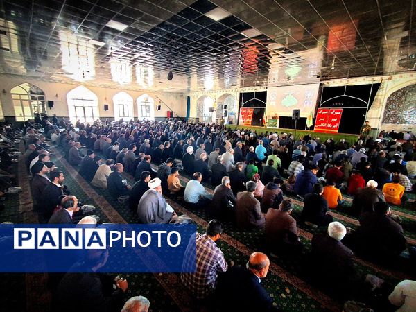 نماز عبادی سیاسی جمعه در شهرستان کاشمر 