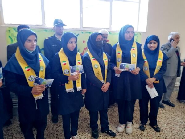 برگزاری جشن نیکوکاری در دبیرستان کوثر فاروج 
