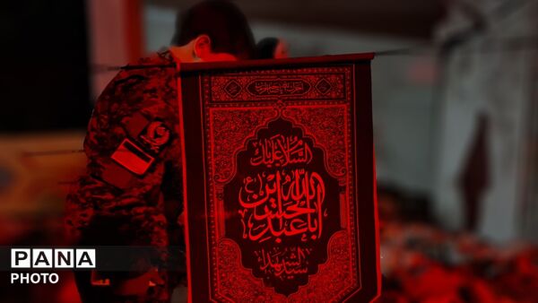 خیابان ایثار در سوگ سردار داود عسگری و خانواده‌ شهیدشان