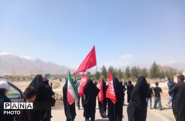 راهپیمایی جاماندگان اربعین تفت 