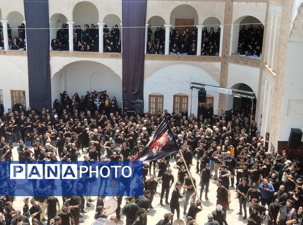 عزاداری هیات مذهبی بیرجند در حسینیه امام رضا (ع)