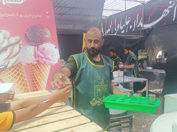 موکبی با رنگ و بوی مقاومت و شهادت 