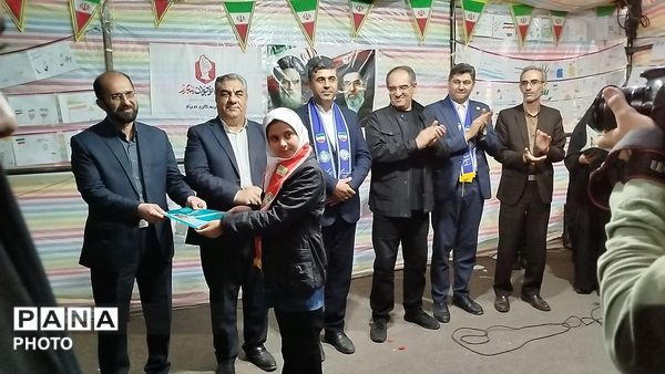 موکب‌داری پیشتازان مرند در غرفه آموزش و پرورش