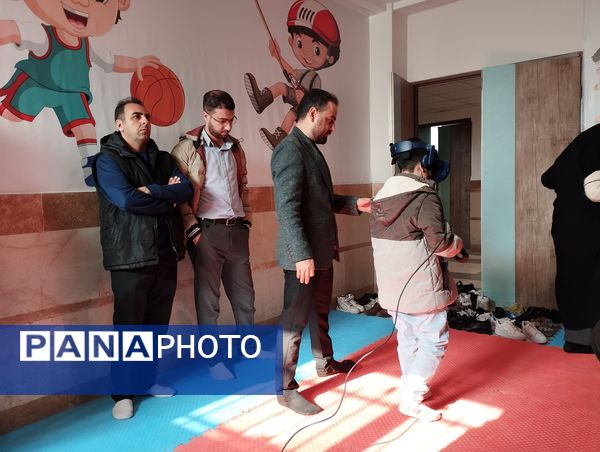 تجربه یادگیری نوین، افتتاح اتاق واقعیت مجازی در مدرسه غیاث‌الدین جمشید کاشانی ملارد 