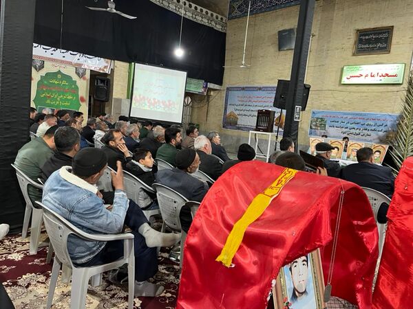 ششمین مراسم سالگرد شهادت سردار سپهبد شهید حاج قاسم سلیمانی در خاتم 