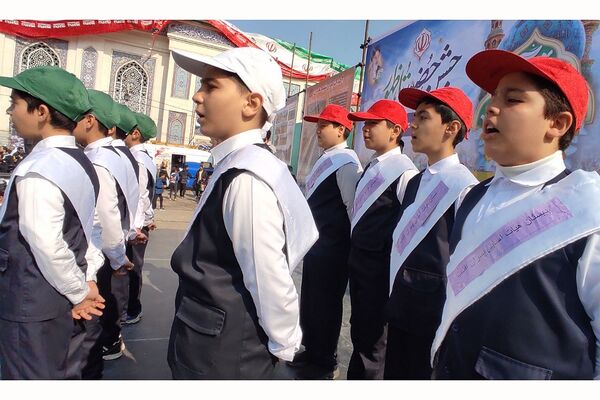 راهپیمایی ۲۲بهمن در کهریزک و باقرشهر