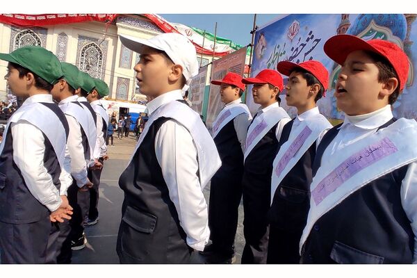 راهپیمایی ۲۲بهمن در کهریزک و باقرشهر