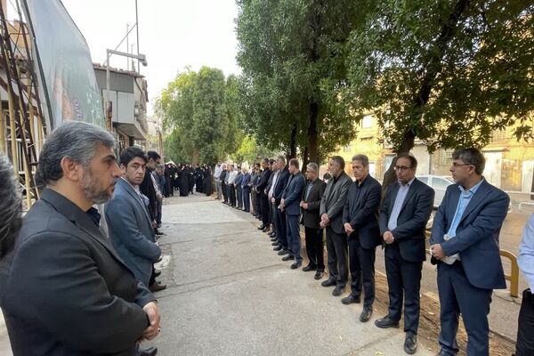 اجتماع ضدصهیونیستی فرهنگیان خوزستان در محکومیت ترور دبیرکل حزب‌الله لبنان