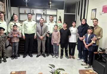 تجلیل از کارمندان نیروی انتظامی شهرستان آباده 