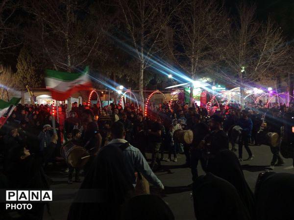 خروش پرشور مردم کاشمر در پی جنایات آمریکایی، صهیونی 