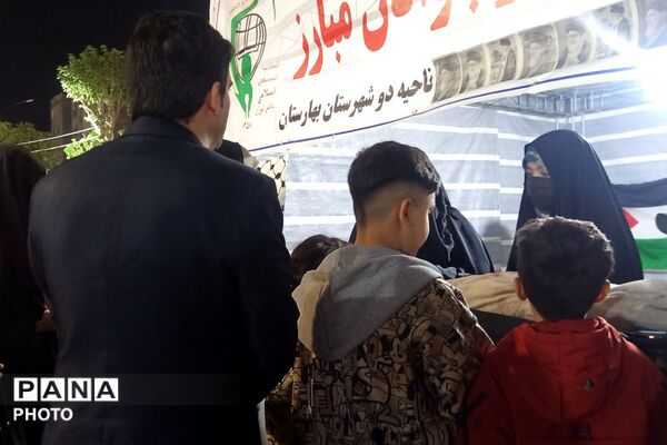 ایستگاه سلامت، بهداشت و تربیت بدنی در تجمعات شبانه نسیم‌شهر