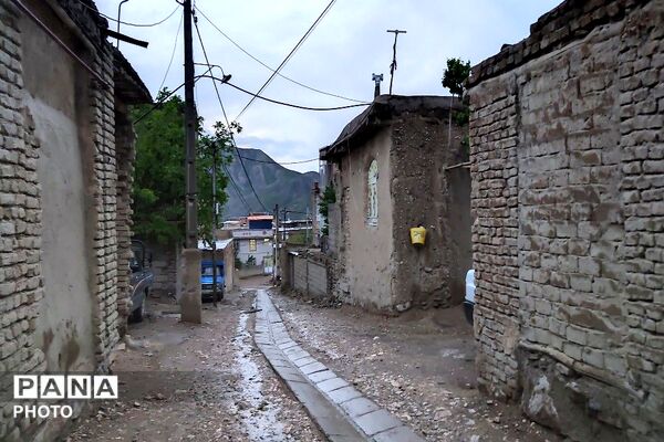 حال و هوای شهر بار بعد از بارش زیبای باران 