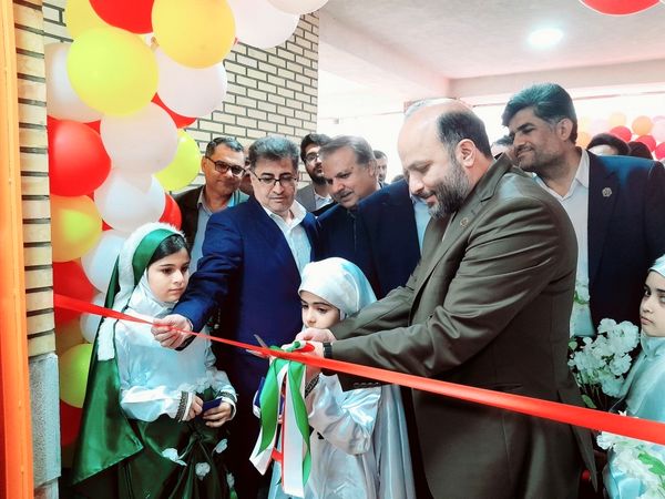 افتتاح مدرسه  ۱۲ کلاسه فروغی بسطامی در بوشهر