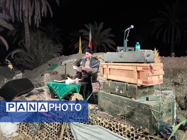 یادواره شهدا در روستای آرنگو پایین 