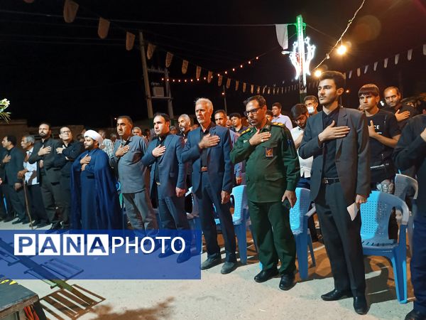 مراسم یاد بود شهدای خدمت در کوهنانی