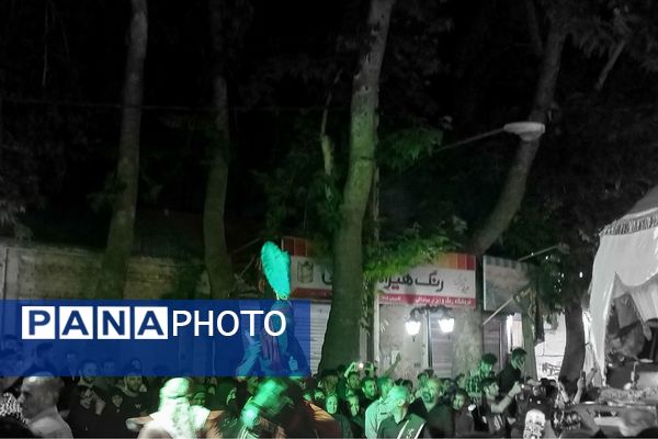 حرکت نمادین کاروان اسرای کربلا در دماوند