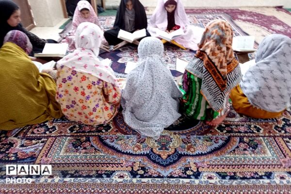 مسجد امام حسین (ع) شهرک گلشهر رودبارجنوب میزبان نوجوانان مشتاق کلام وحی 