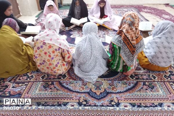 مسجد امام حسین (ع) شهرک گلشهر رودبارجنوب میزبان نوجوانان مشتاق کلام وحی 