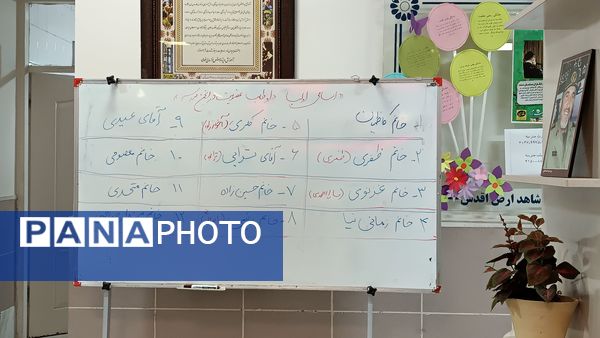 اولین مجمع عمومی اولیا و مربیان در دبیرستان شاهد ارض اقدس 