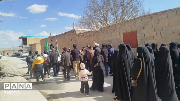روستای دزک در سوگ ولی امر مسلمین