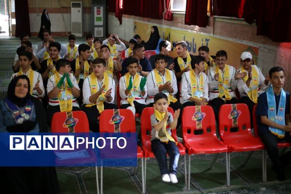 اختتامیه پیش اردوی ملی پیشتازان پسر آذربایجان شرقی