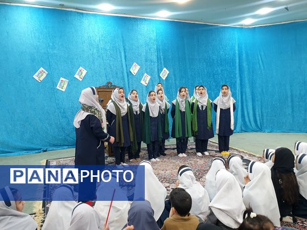 جشن نیمه شعبان در زیارتگاه نور الشهدا پردیس