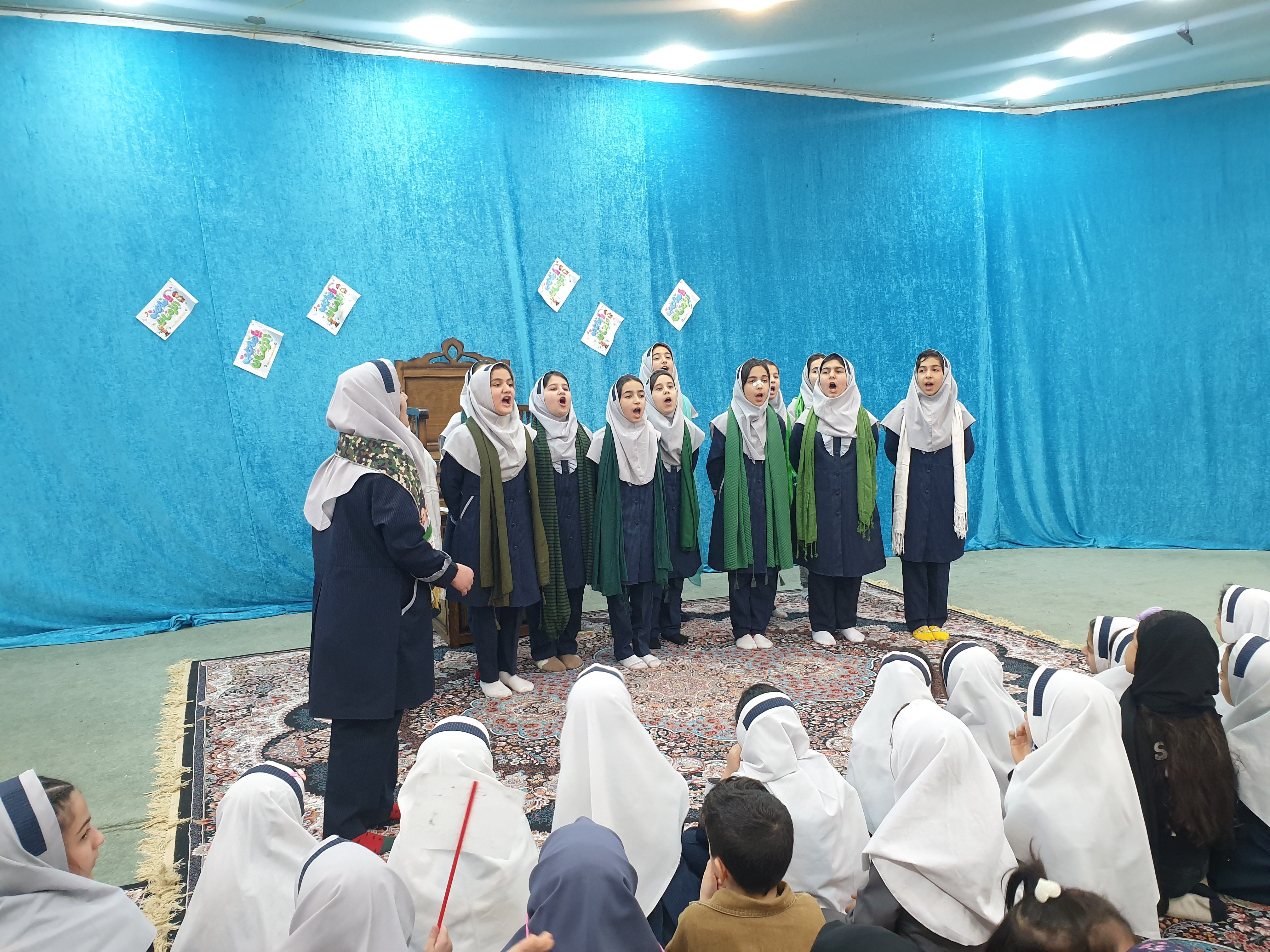 جشن نیمه شعبان در زیارتگاه نور الشهدا پردیس