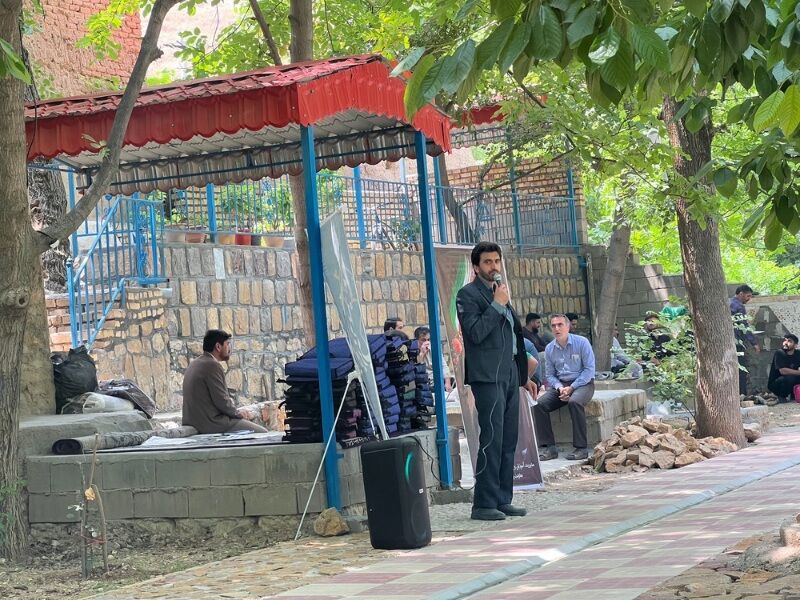 مراسم تجلیل از همکاران فعال حوزه پرورشی شهرستان‌های مانه و سملقان در بوم گردی زو علیا