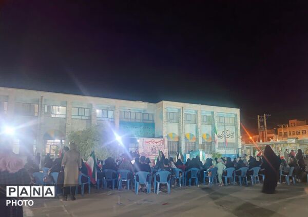  حضور جانباز مینابی در یزد