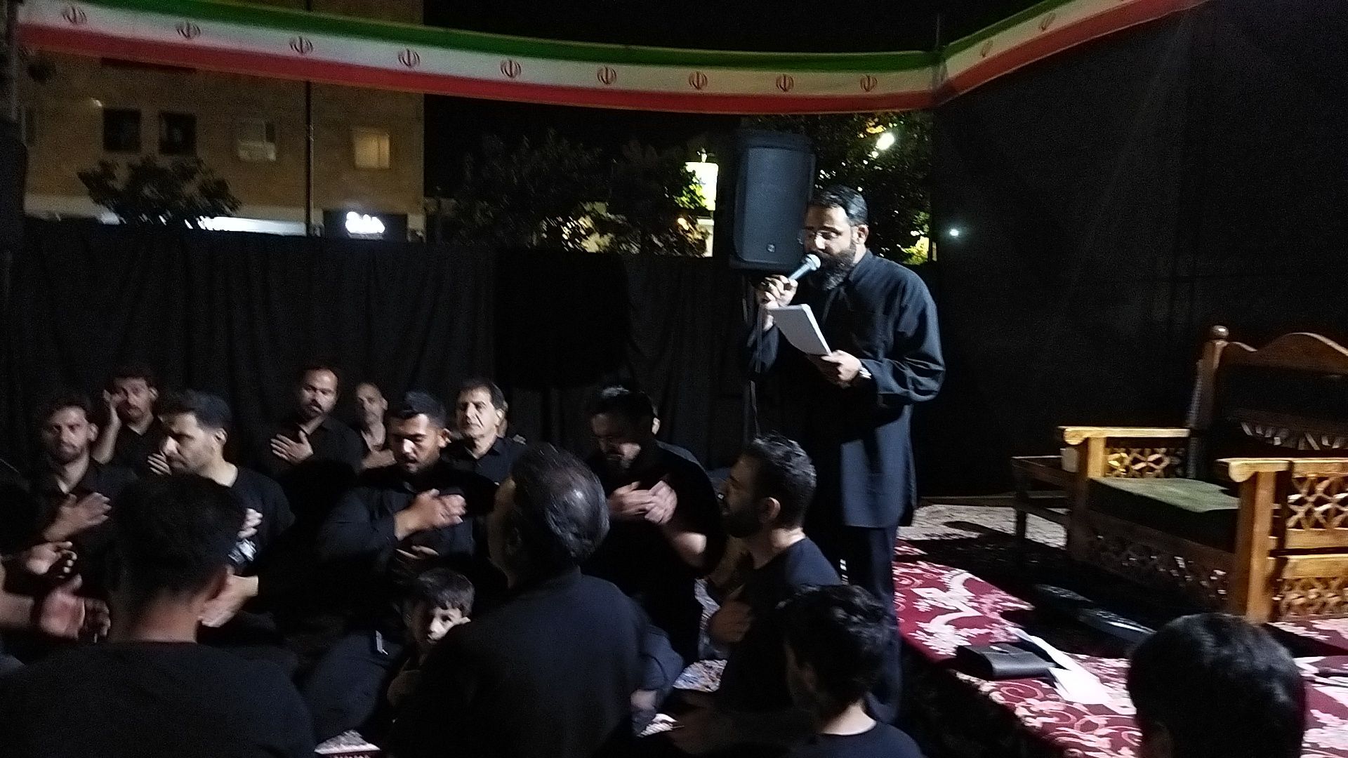 مراسم شب دوم محرم ۱۴۰۵ در هیئت منتظران ظهور 
