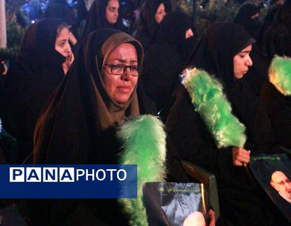 سوگواره مادران کاشمری در مراسم یادبود تسلای مادران شهید