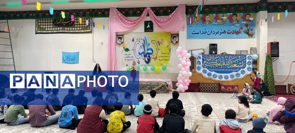 مراسم ولادت حضرت فاطمه (س)  در مسجد چهارده معصوم الغدیر