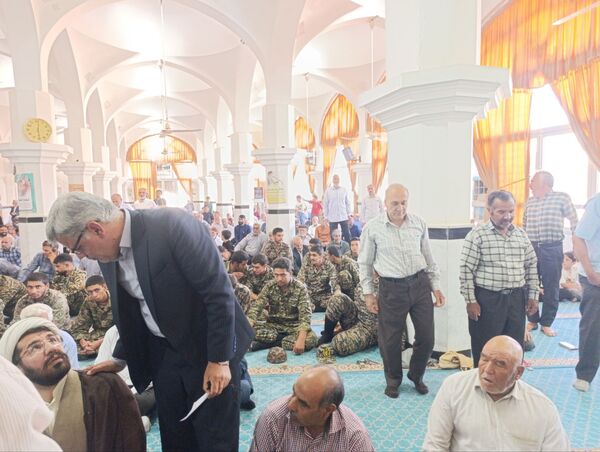 نماز عبادی سیاسی جمعه در شهرستان خلیل آباد