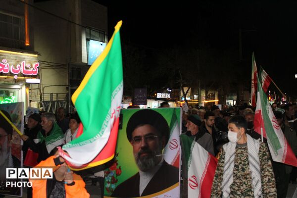 مراسم استقبال و شب وداع با پیکر مطهر شهید ناواستوار دوم امیررضا قدرتی در سملقان