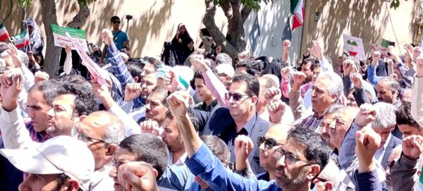 برگزاری راهپیمایی جمعه‌های خشم در بجنورد