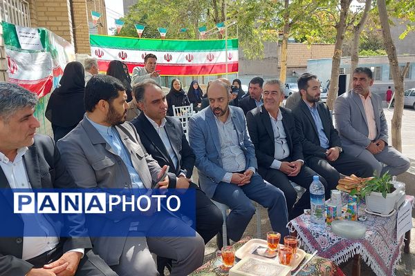 افتتاح زمین چمن مدرسه امام رضا(ع) پردیس