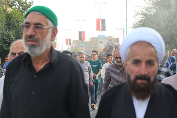 وداع یزد با شهید مدافع وطن