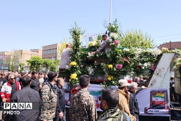 تشییع پیکر شهیدان قلعه میر