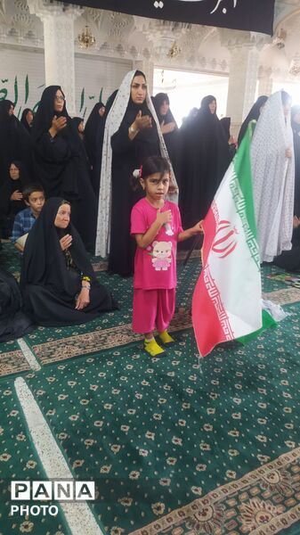 قدم به قدم تا حرم، پیاده‌روی عاشقانه اهالی فدافن از هیأت شاهزاده علی اصغر (ع) تا حرم سید حمزه 