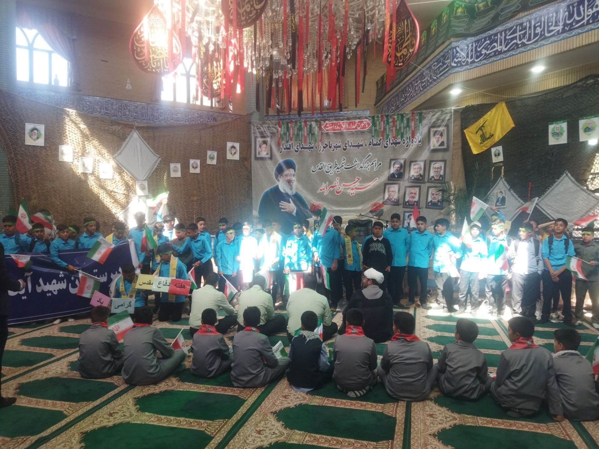 مراسم بزرگداشت شهید طریق‌القدس سید حسن نصرالله
