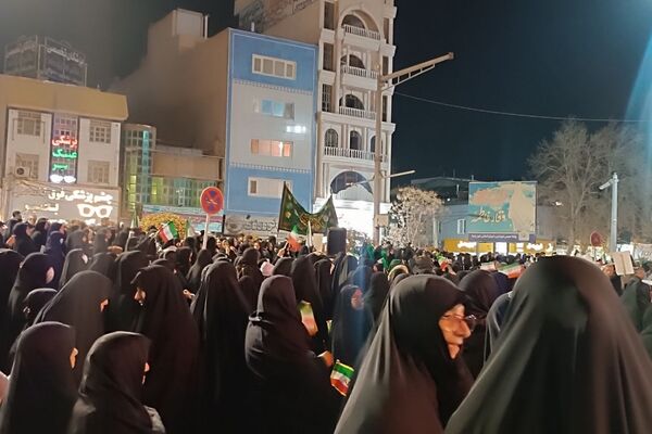 خیزش مردم پیشوا علیه عناصر تخریب گر و تروریست ها همزمان با راهپیمایی 22 دی
