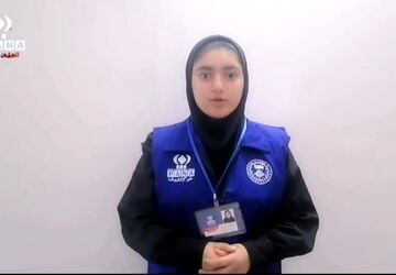 مانور زلزله و ایمنی مدارس در دبیرستان شهید چمران