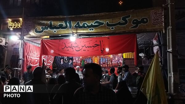 موکب خیمه العباس در صد و یکمین شب از اجتماعات مردمی 