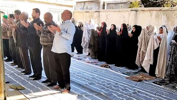 اقامه نماز عید فطر در دهستان کریک